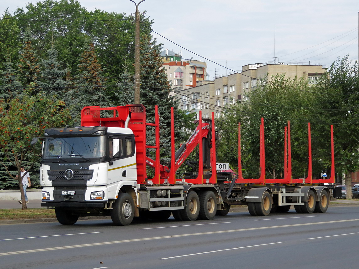 Кировская область, № У 705 ТР 43 — Shaanxi Shacman X3000 (общая модель)