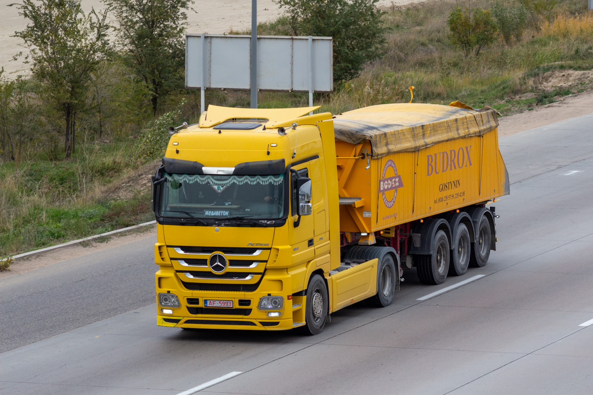 Алматы, № AF-5993 — Mercedes-Benz Actros ('2009) 1841