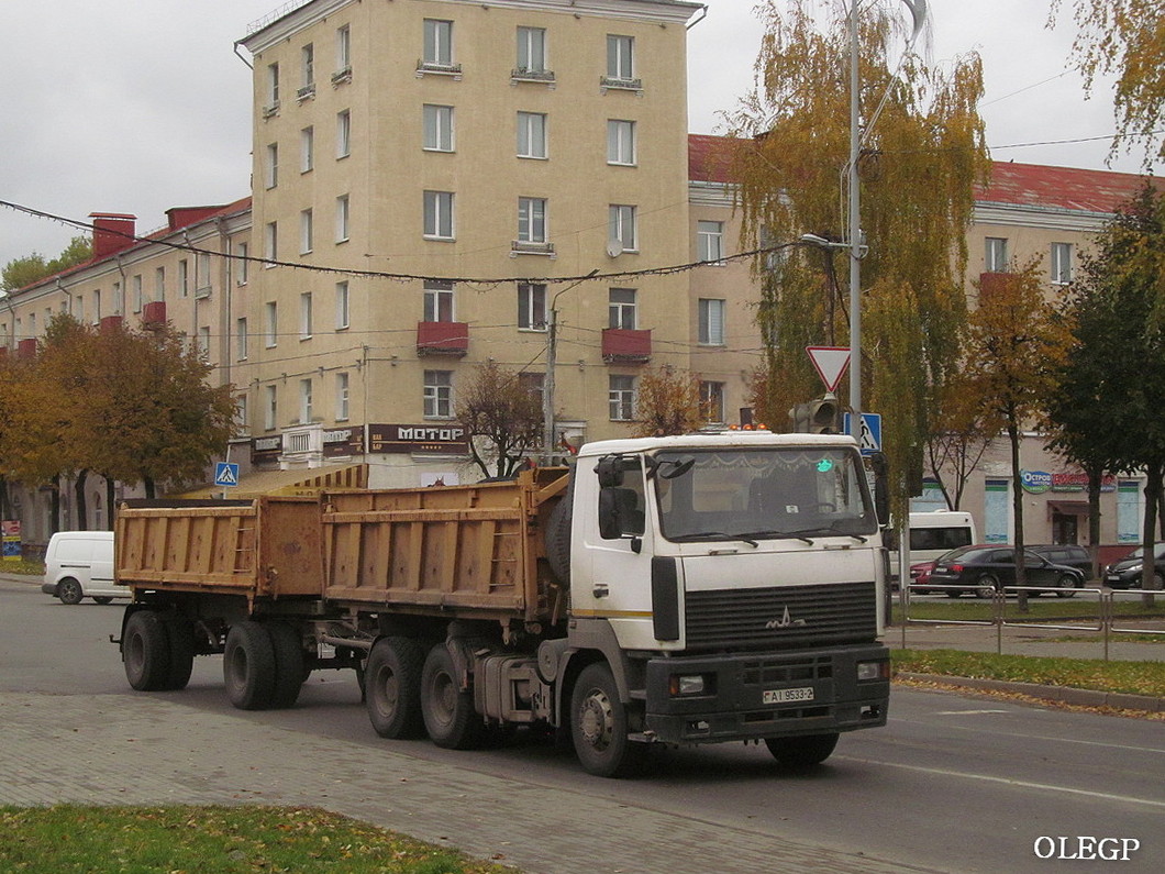 Витебская область, № АІ 9533-2 — МАЗ-6501 (общая модель)