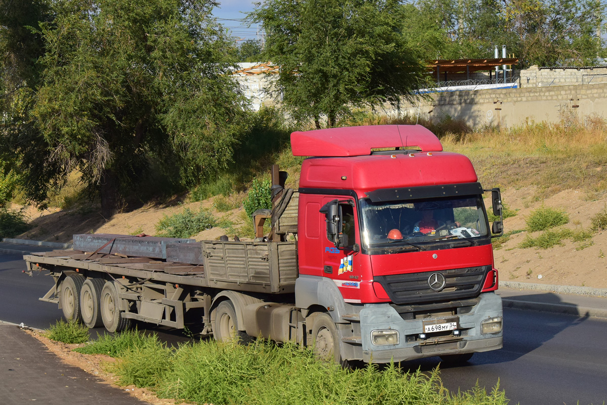 Волгоградская область, № А 698 МУ 34 — Mercedes-Benz Axor 1840