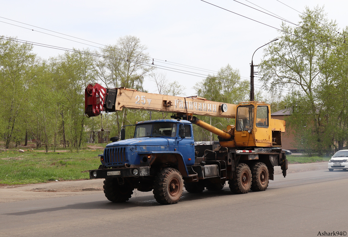 Иркутская область, № В 605 ТН 96 — Урал-4320-40