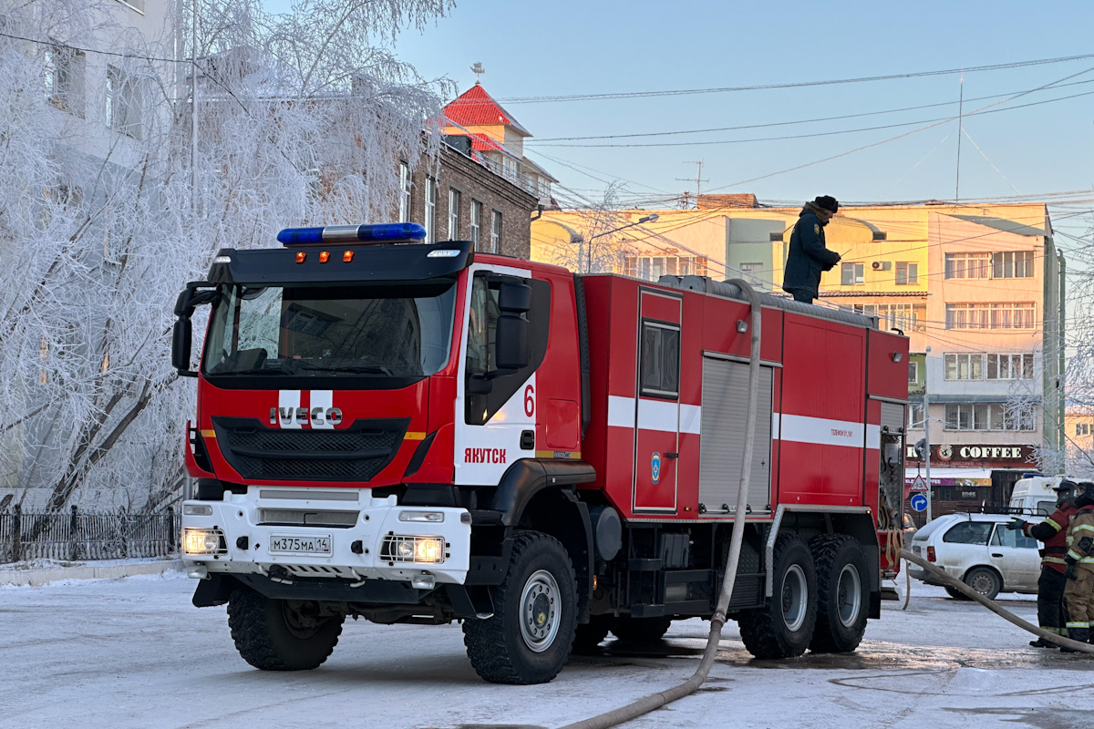 Саха (Якутия), № М 375 МА 14 — IVECO-AMT Trakker ('2013)