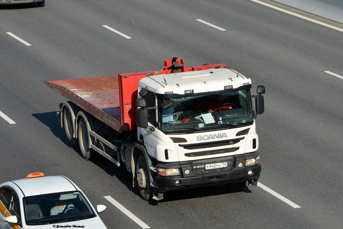 Московская область, № Х 442 МХ 750 — Scania ('2011) P400