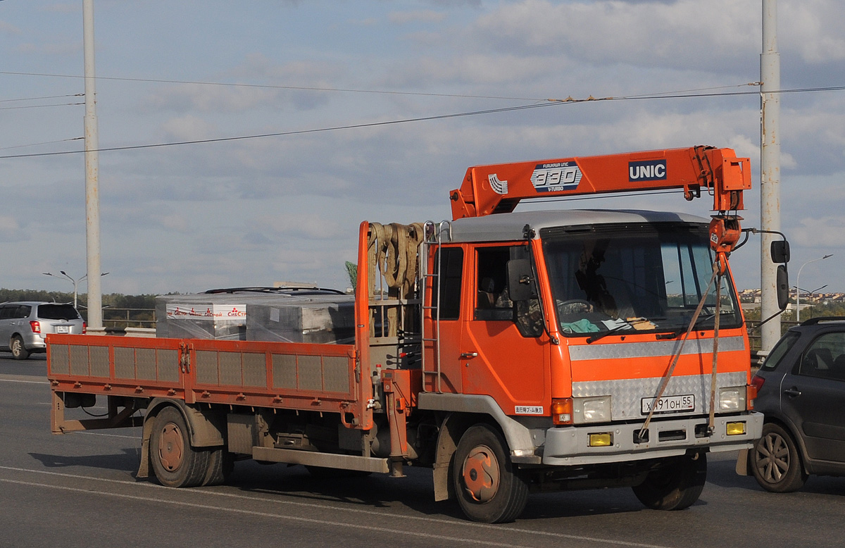 Омская область, № Х 491 ОН 55 — Mitsubishi Fuso (общая модель)