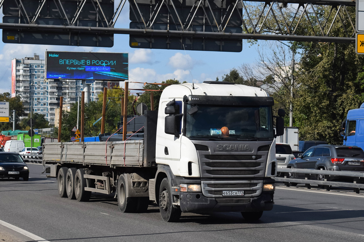 Московская область, № Е 653 СА 777 — Scania ('2009) G440