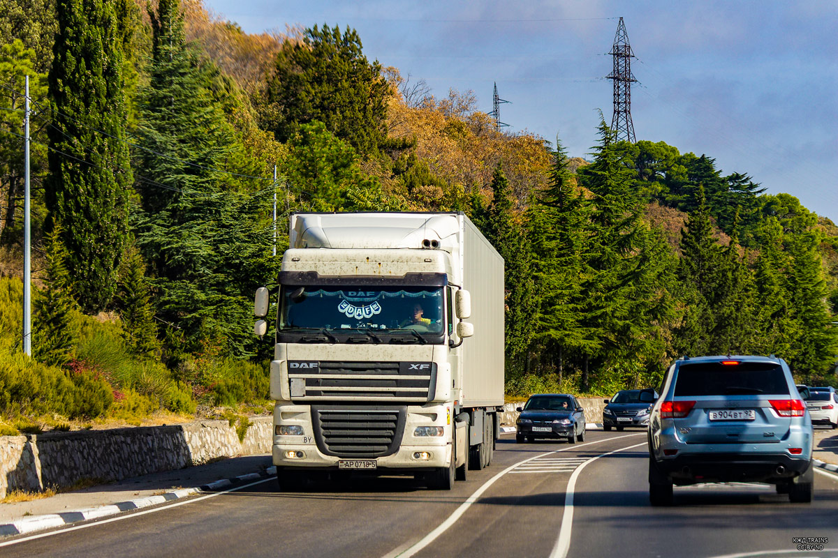 Минская область, № АР 0718-5 — DAF XF105 FT