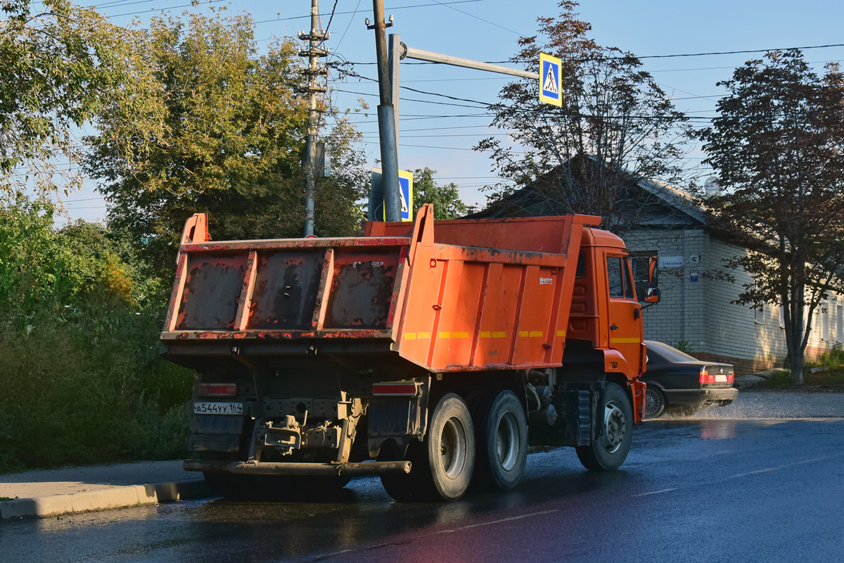 Саратовская область, № А 544 УУ 164 — КамАЗ-65115-42