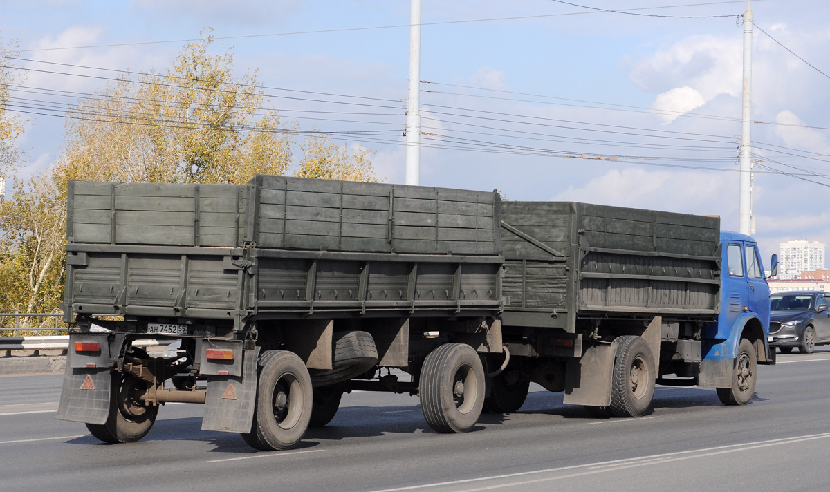 Омская область, № АН 7452 55 — СЗАП-8551