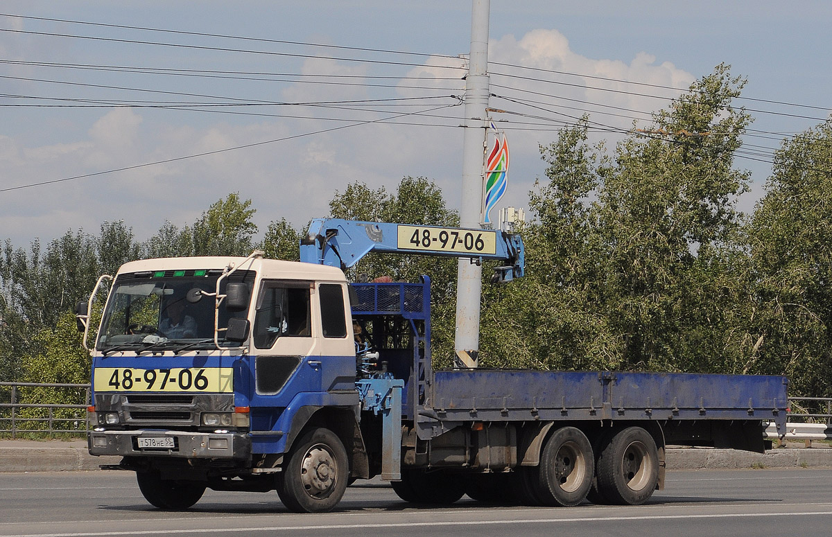 Омская область, № Т 578 НЕ 55 — Mitsubishi Fuso (общая модель)