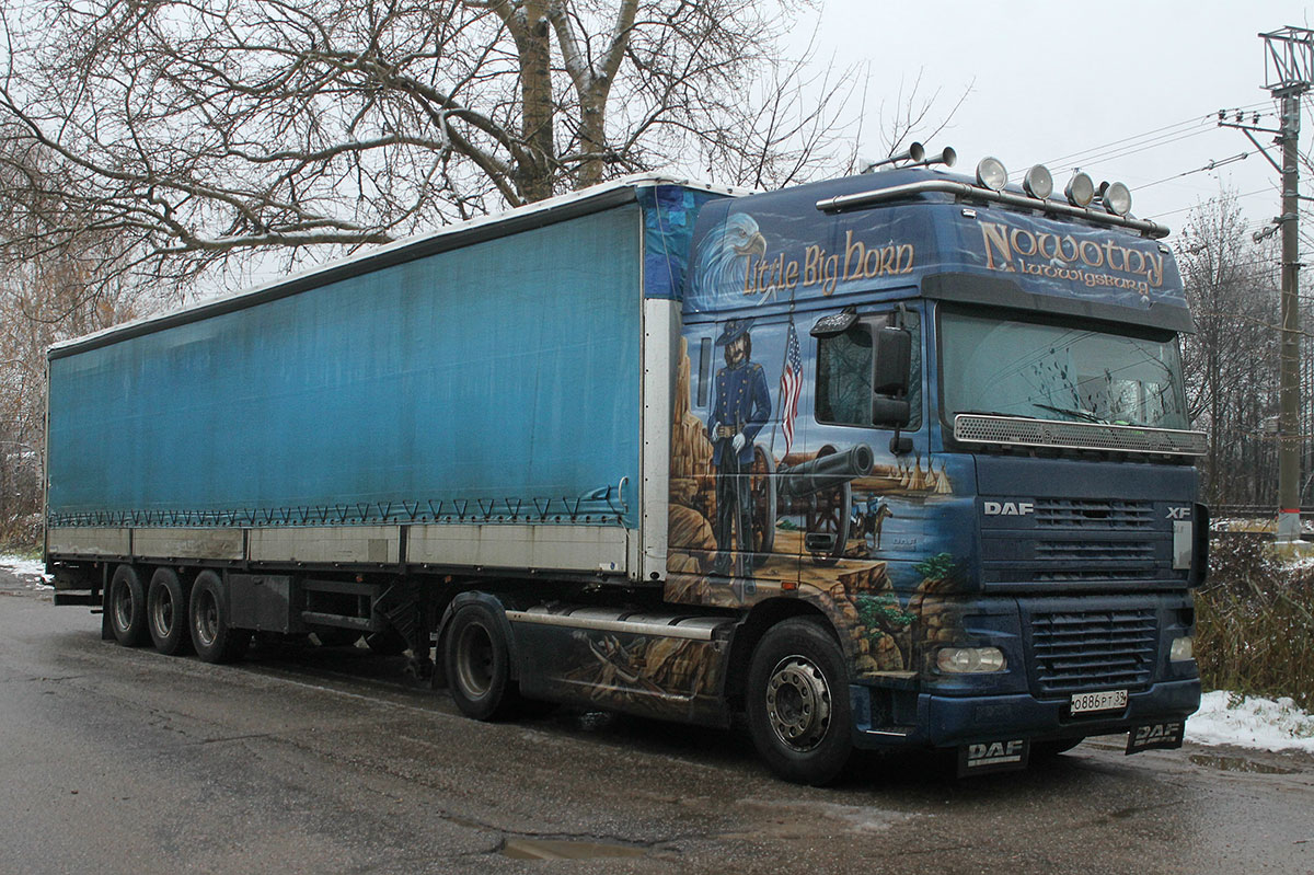 Калининградская область, № О 886 РТ 39 — DAF XF95 FT