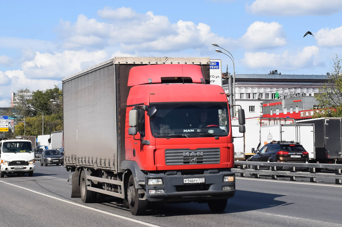 Москва, № Р 146 РУ 777 — MAN TGM 18.330