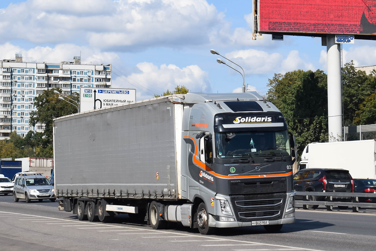 Узбекистан, № 60 002 PBA — Volvo ('2012) FH.460