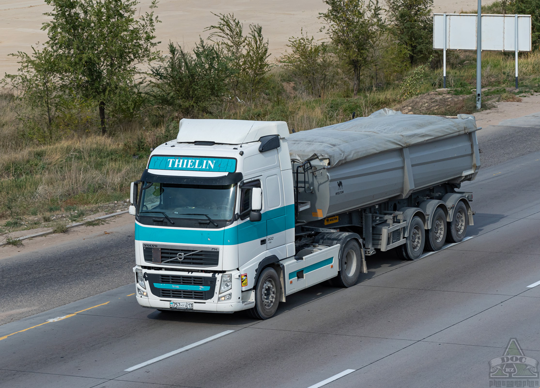 Туркестанская область, № 757 HYA 13 — Volvo ('2008) FH.500