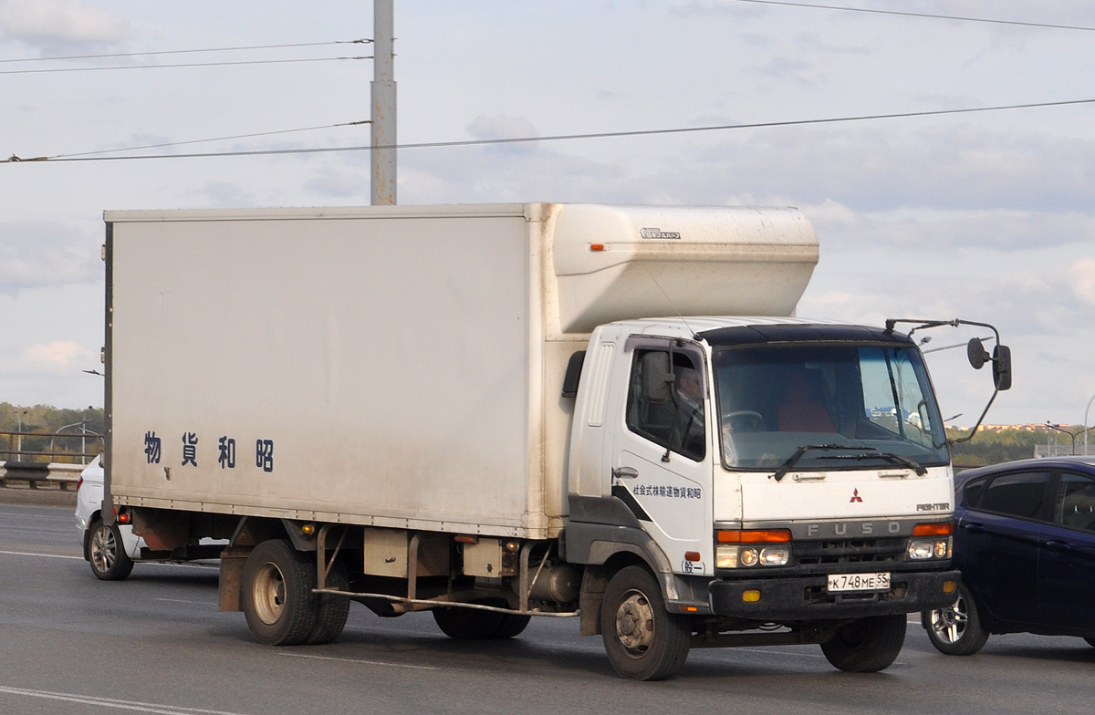 Омская область, № К 748 МЕ 55 — Mitsubishi Fuso Canter