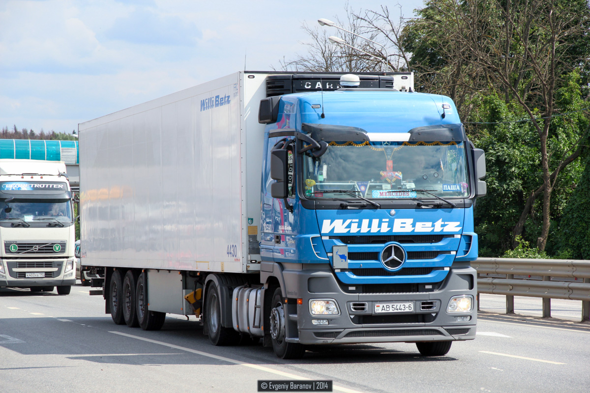 Могилёвская область, № 12590 — Mercedes-Benz Actros ('2009) 1844