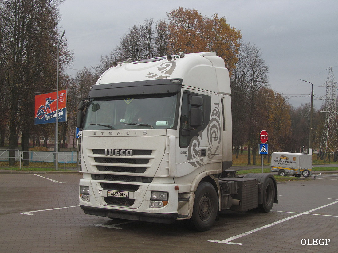 Витебская область, № АМ 7390-2 — IVECO Stralis ('2007) 420