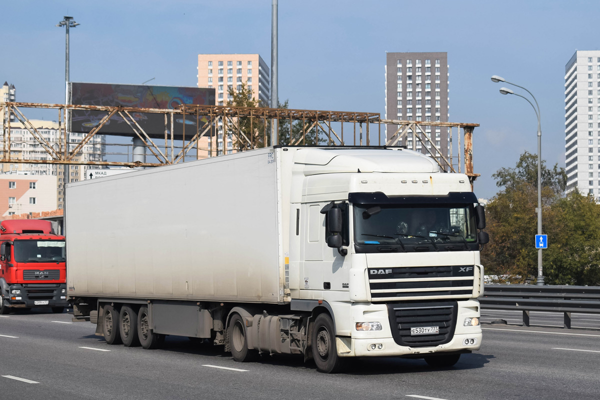 Москва, № Е 530 ТУ 777 — DAF XF105 FT