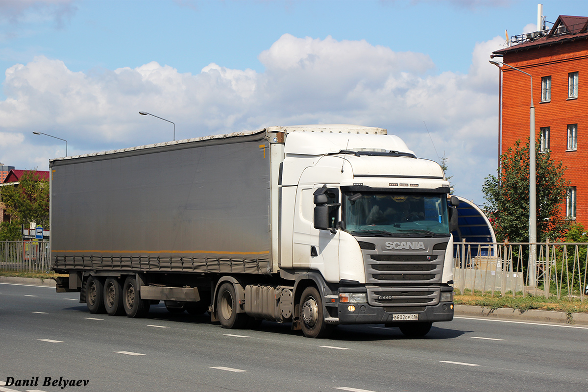 Татарстан, № В 802 СР 716 — Scania ('2013) G440