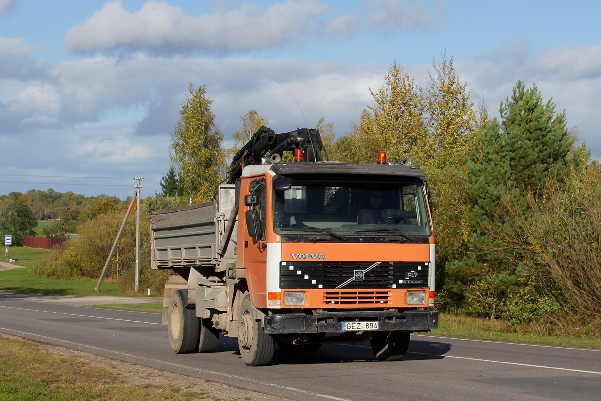 Литва, № GEZ 894 — Volvo FL7