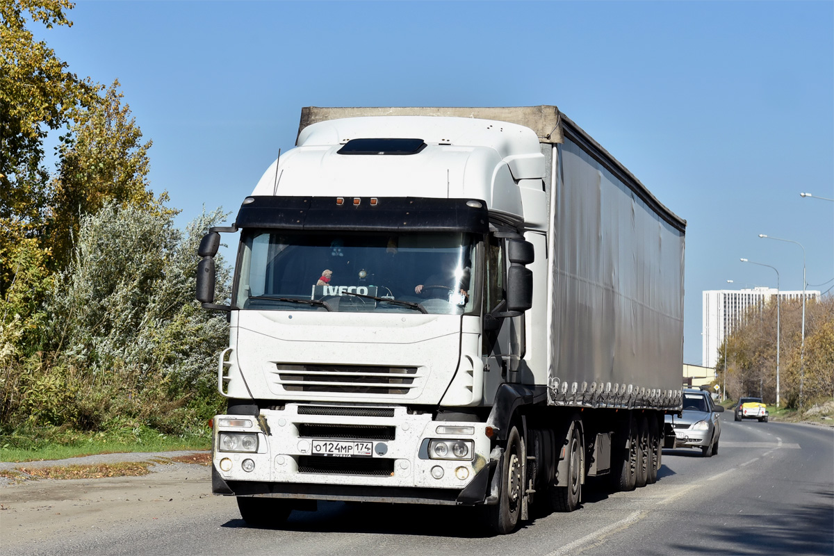 Челябинская область, № О 124 МР 174 — IVECO Stralis ('2002) 430