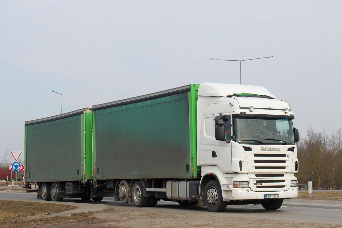 Литва, № FDF 633 — Scania ('2004) R420