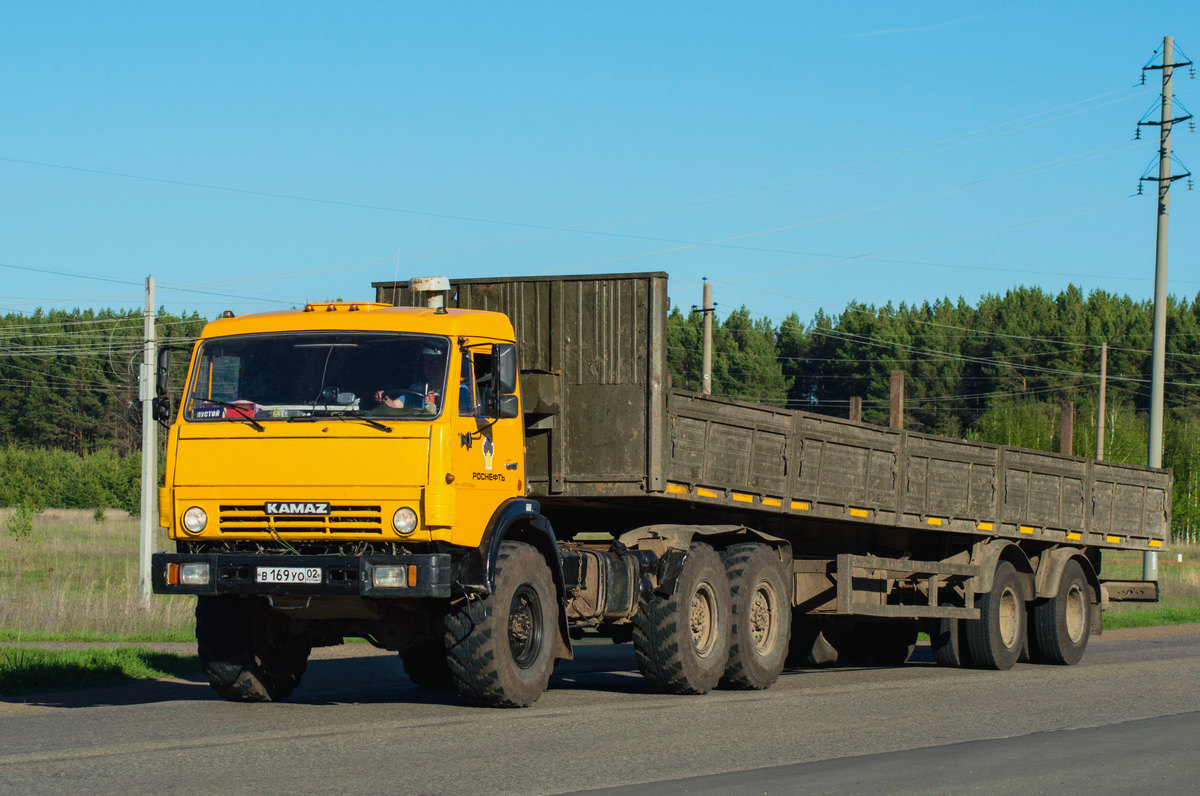 Башкортостан, № В 169 УО 02 — КамАЗ-43114-02 [43114C]