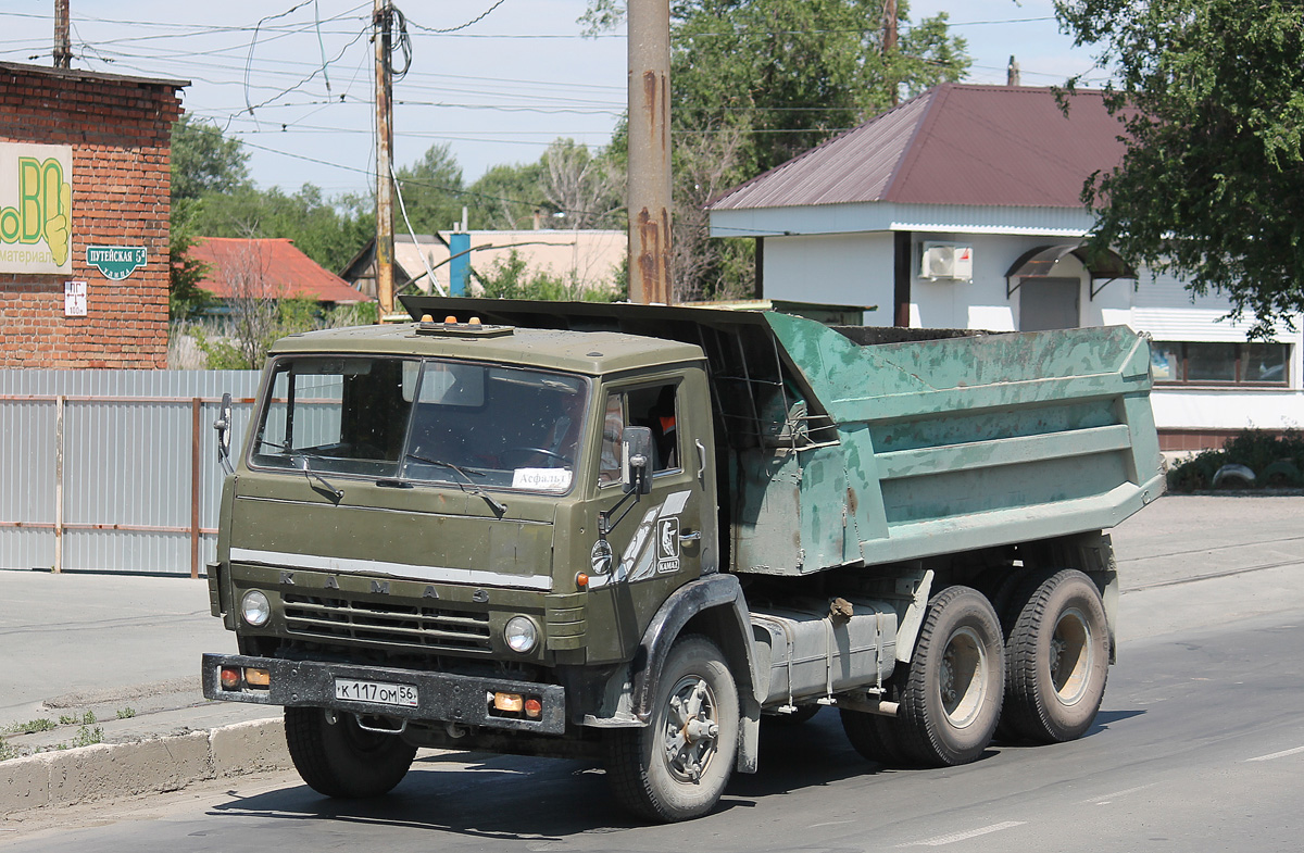 Оренбургская область, № К 117 ОМ 56 — КамАЗ-55111 [551110]