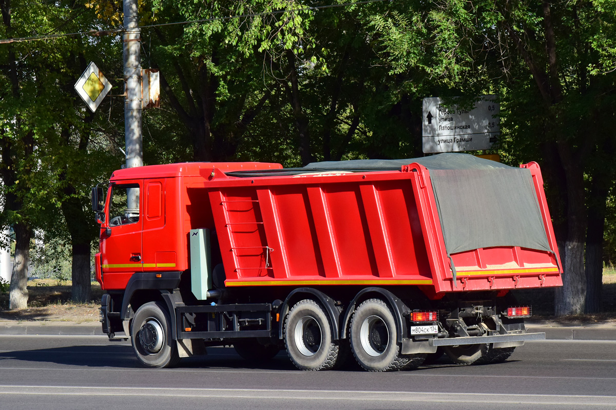 Волгоградская область, № М 804 СК 134 — МАЗ-650126