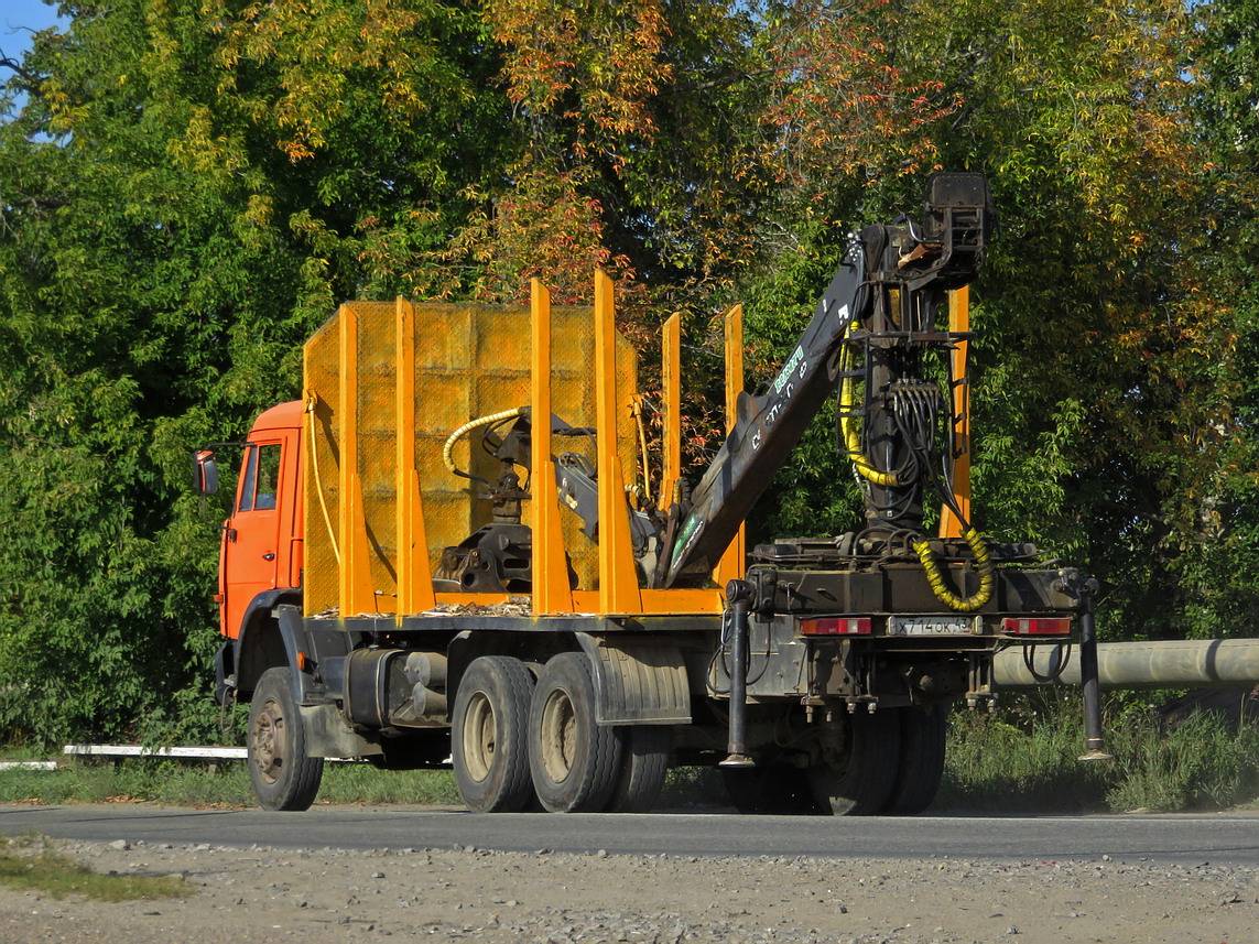 Кировская область, № Х 714 ОК 43 — КамАЗ-65111-62