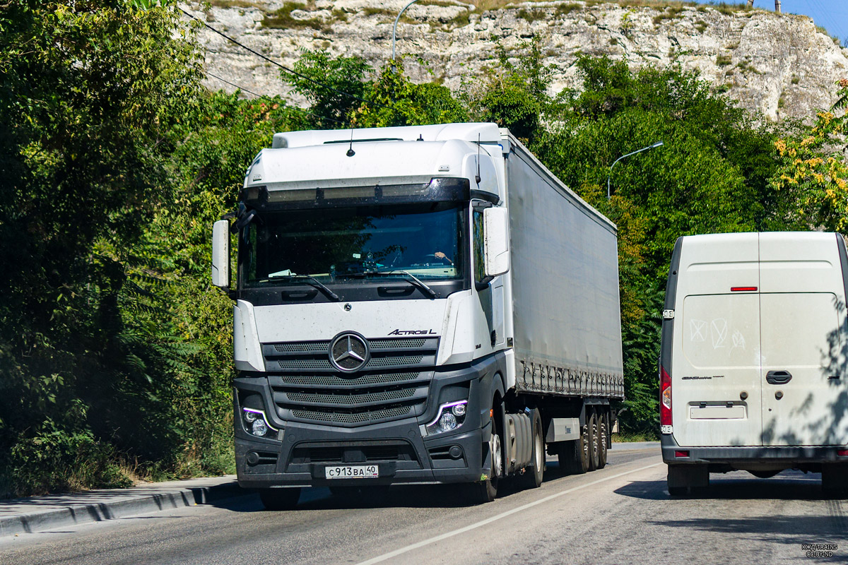 Калужская область, № С 913 ВА 40 — Mercedes-Benz Actros ('2018) 1845