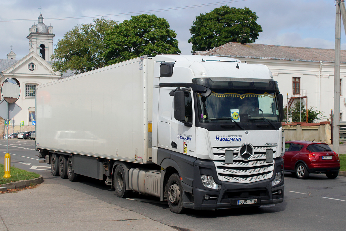 Литва, № KUR 018 — Mercedes-Benz Actros ('2011) 1845