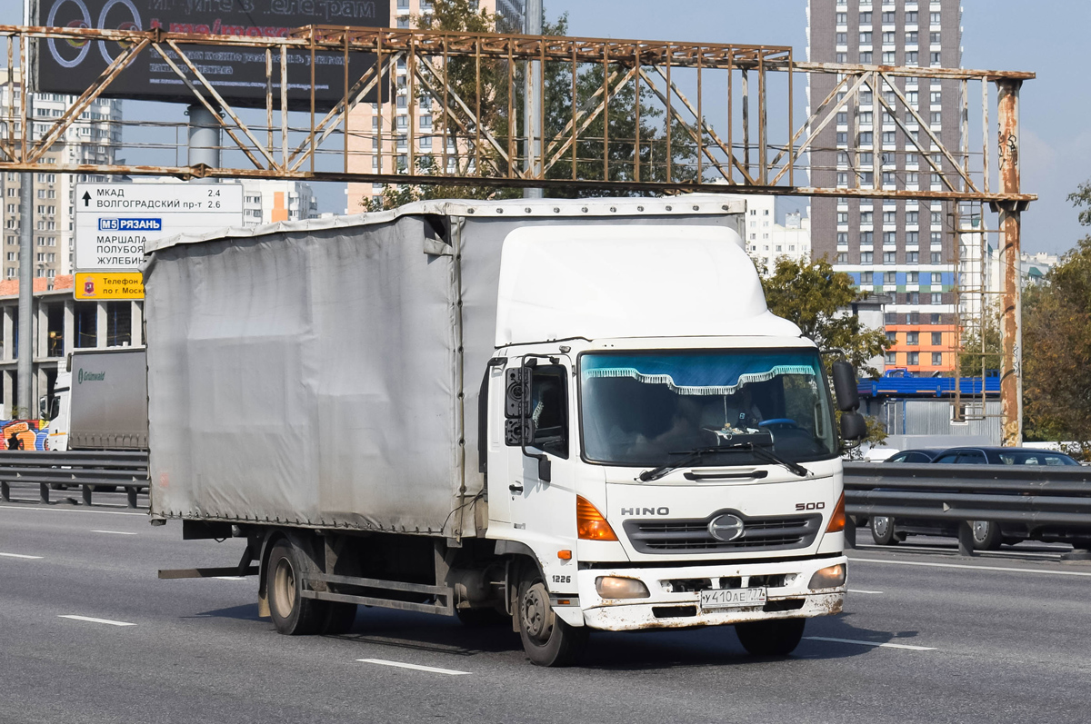 Московская область, № У 410 АЕ 777 — Hino 500