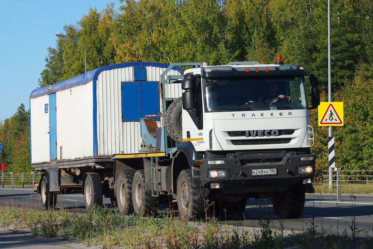 Тюменская область, № А 248 ХК 186 — IVECO-AMT Trakker ('2007)