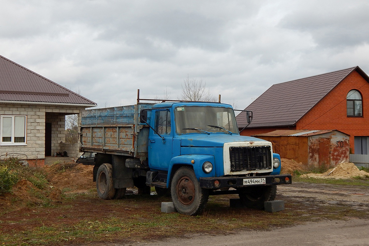 Белгородская область, № М 494 МН 31 — ГАЗ-3307