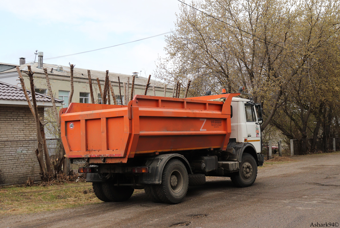 Красноярский край, № В 629 КК 124 — МАЗ-5337A2