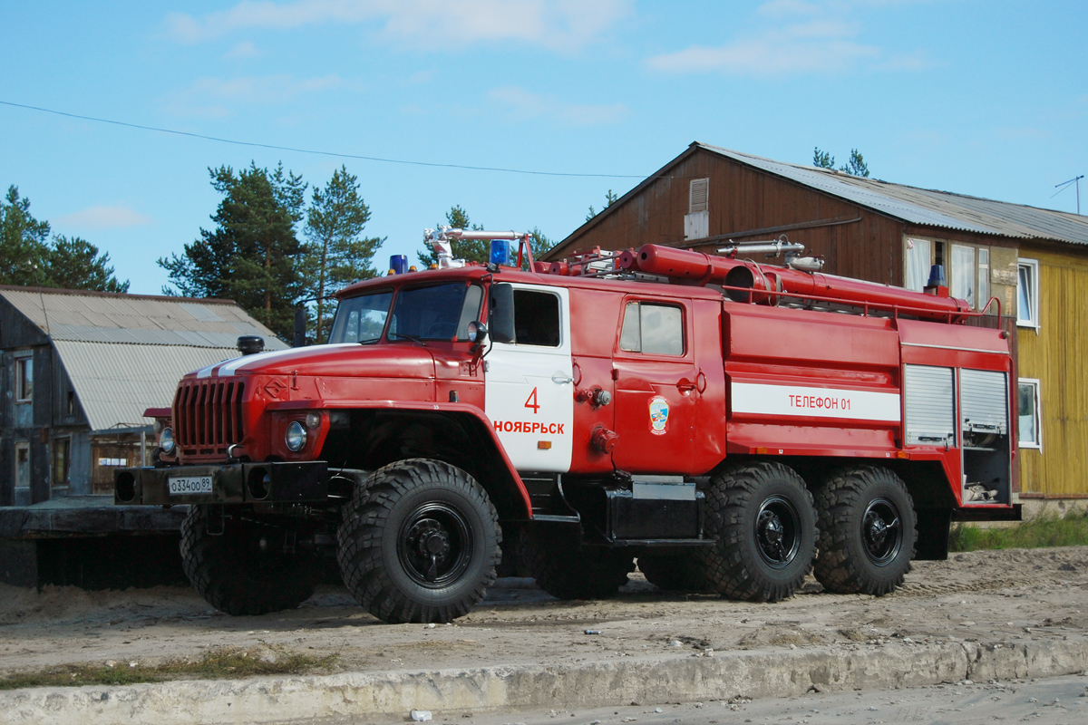 Ямало-Ненецкий автоном.округ, № О 334 ОО 89 — Урал-5557-10