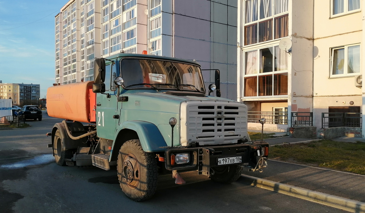 Ханты-Мансийский автоном.округ, № А 197 ХВ 186 — ЗИЛ-433362