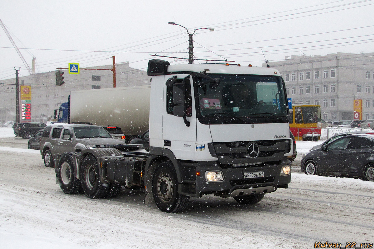 Алтайский край, № А 550 ОЕ 122 — Mercedes-Benz Actros '09 2641 [Z9M]