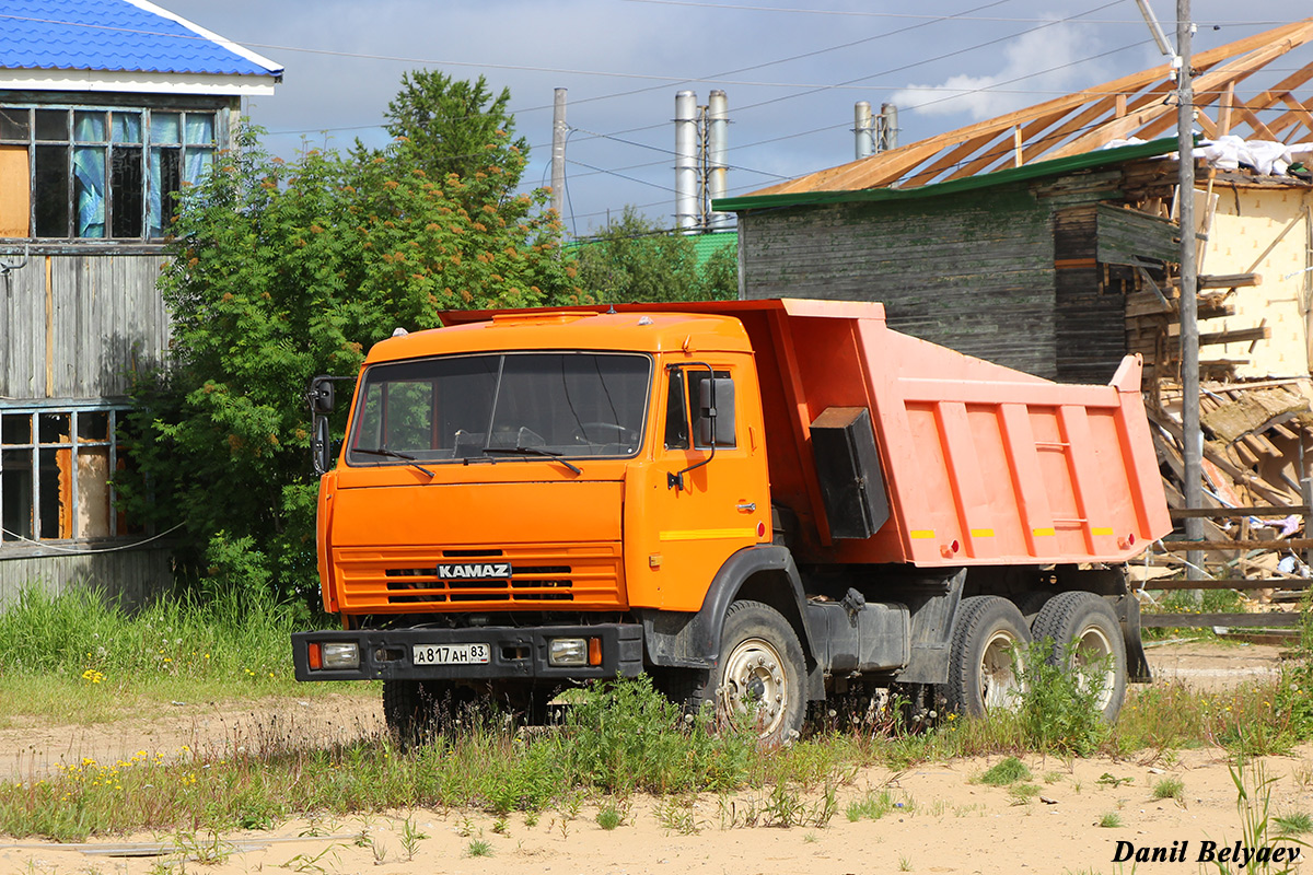 Ненецкий автономный округ, № А 817 АН 83 — КамАЗ-65111-13 [65111N]