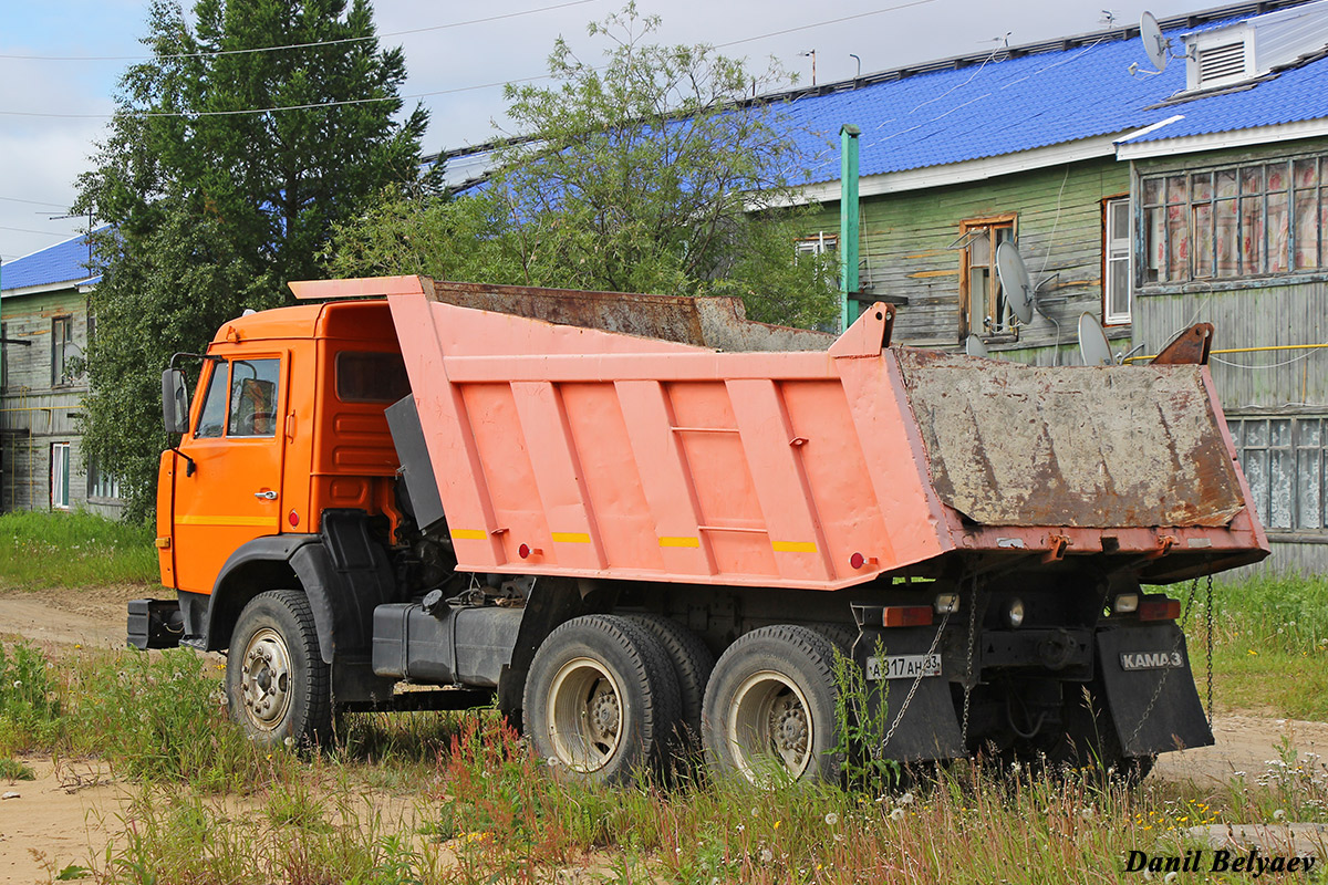 Ненецкий автономный округ, № А 817 АН 83 — КамАЗ-65111-13 [65111N]