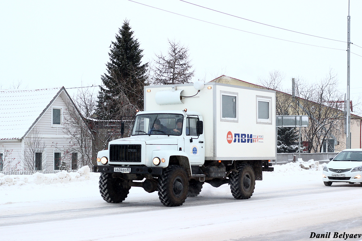 Ненецкий автономный округ, № А 634 ЕО 83 — ГАЗ-33081 «Садко»