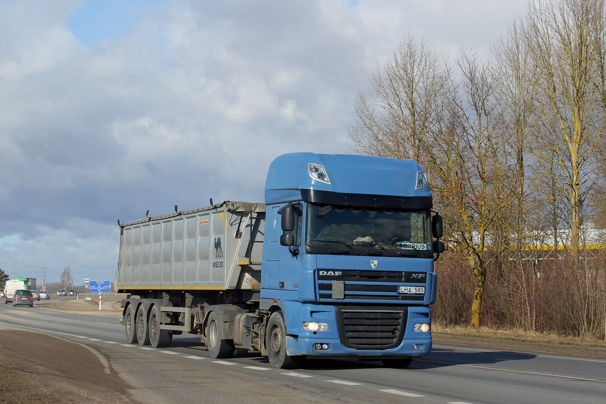 Литва, № LHA 585 — DAF XF105 FT