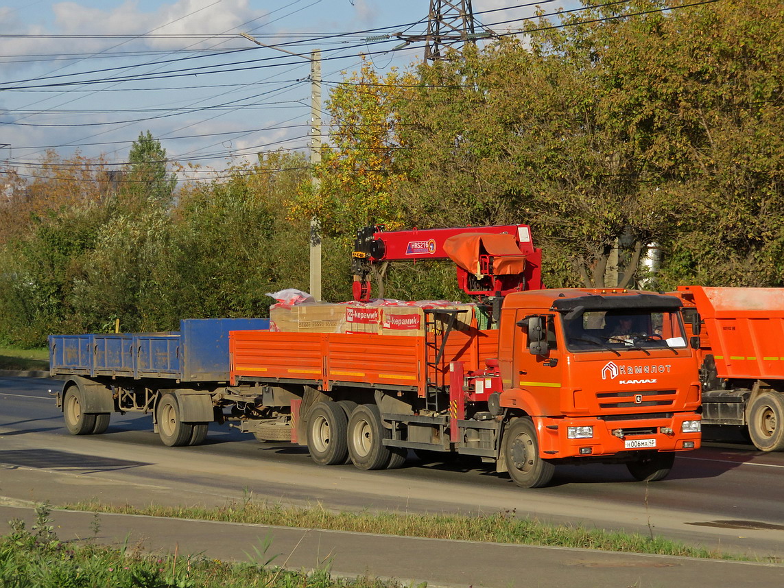 Кировская область, № Н 006 МА 43 — КамАЗ-65115 (общая модель)