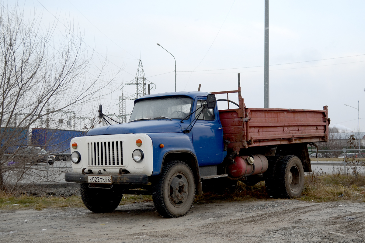Тюменская область, № К 022 ТК 72 — ГАЗ-52/53 (общая модель)