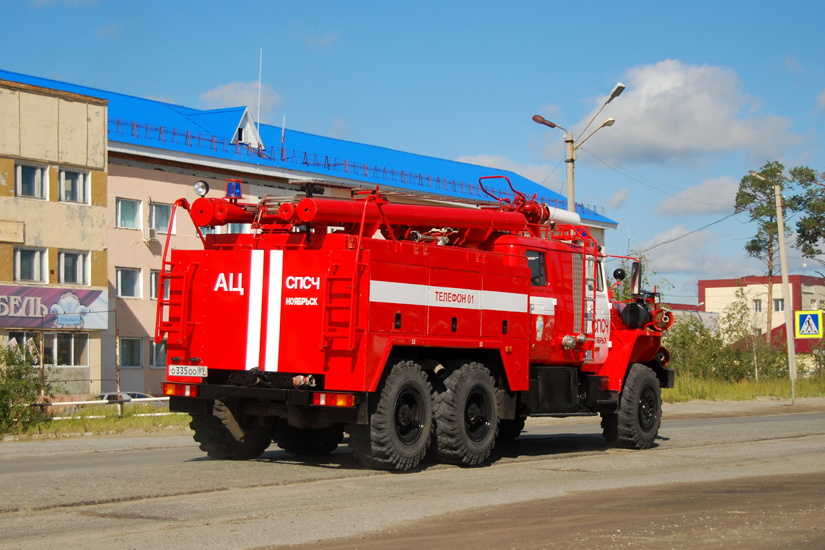 Ямало-Ненецкий автоном.округ, № О 335 ОО 89 — Урал-4320-40