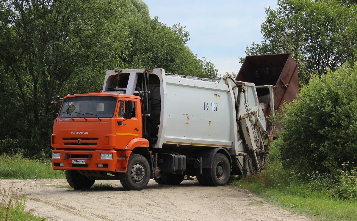 Калужская область, № О 739 ОТ 40 — КамАЗ-53605-A5