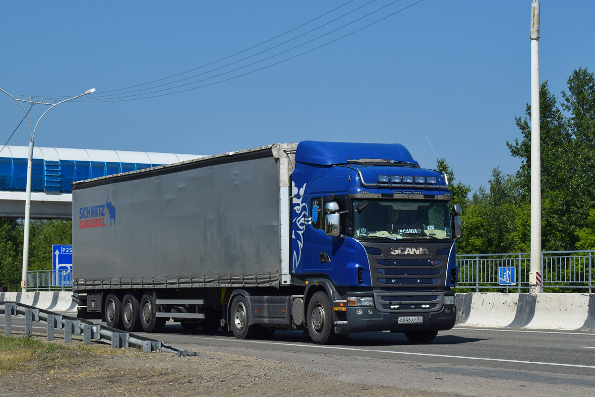 Алтай, № О 646 АУ 04 — Scania ('2009) G420