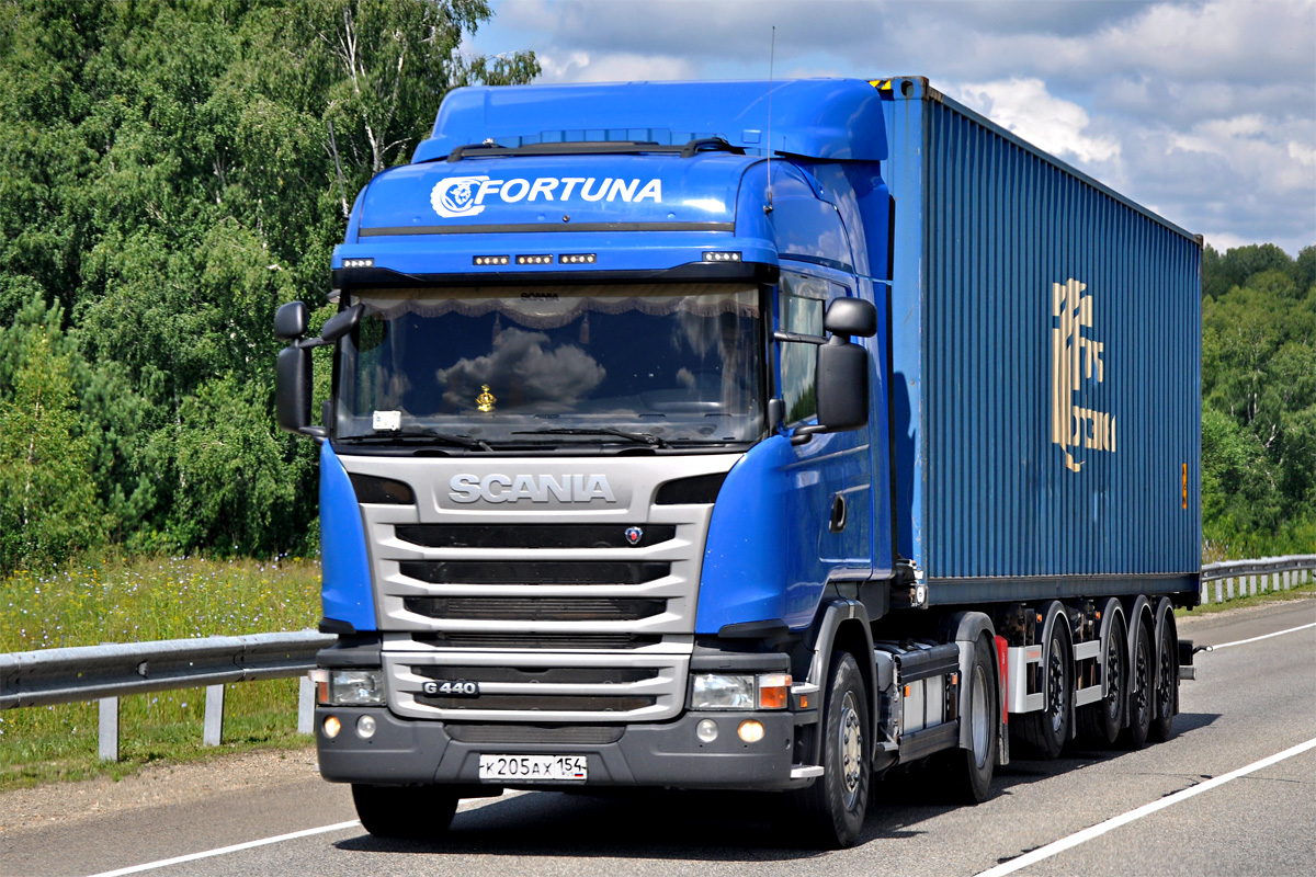 Новосибирская область, № К 205 АХ 154 — Scania ('2013) G440