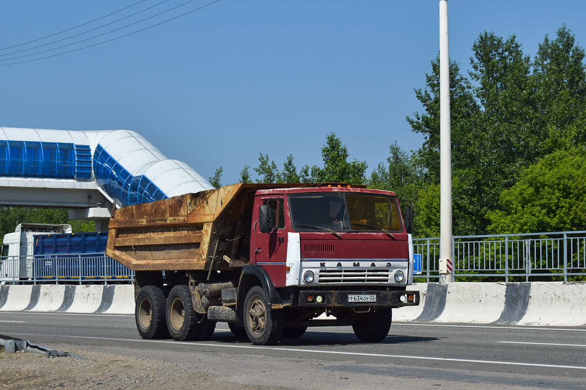 Алтайский край, № Т 634 ОУ 22 — КамАЗ-5410