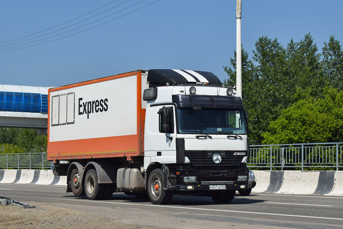 Новосибирская область, № Н 047 СВ 154 — Mercedes-Benz Actros ('1997) 2540